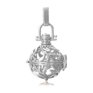 Harmony Chimes - Ferns Chime Holder Silver