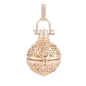 Harmony Chimes - Flowers Chime Holder Gold