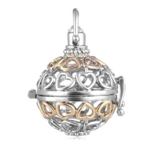 Harmony Chimes - Hearts of Love Duo Chime Holder
