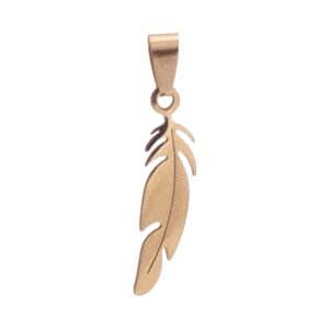Harmony Chimes - Angel Feather Rose Gold
