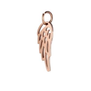 Harmony Chimes - Angel Wing Small Rose Gold