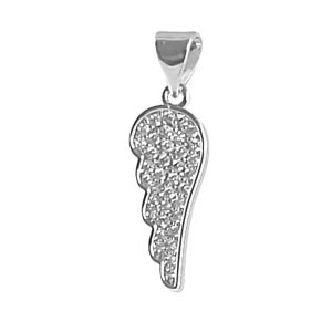 Harmony Chimes - Angel Wing Zirconia Silver Large